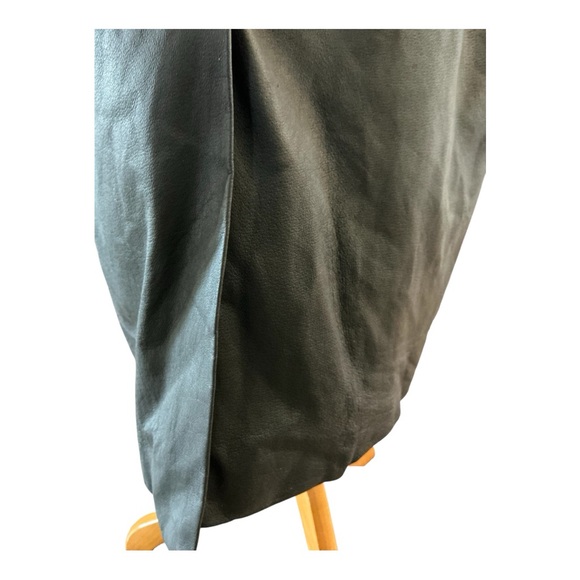 Wilson Leather Trench Women's Sz M Vintage 80s Paisley Embossed Suede Coat - Picture 6 of 13